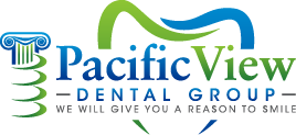 Pacific View Dental Logo